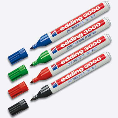 Permanentmarker Edding 3000 1-3
