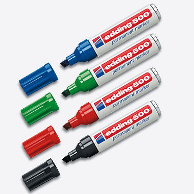 Permanentmarker Edding 500 2-7