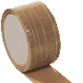Packband fadenverst.PVC 50mmx66m braun