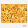 Geschenkpapier 2mx70cm Rosenmeer gelb