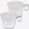 Kaffeetasse 175ml wei� 60er