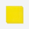 Servietten 33x33cm 3lagig gelb 250er