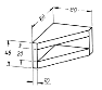 Plattenschutzecke 20 / 80  | 4800 St�ck = 1 VE