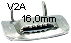 16mm * Bandimex V2A Schlaufen