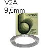 9,5mm  * V2A Bandimex B�nder