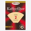 Filtert�ten Gr��e 2 braun 100er