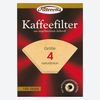 Filtert�ten Gr��e 4 braun 100er