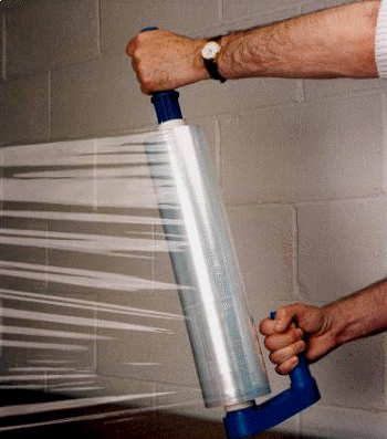 Stretchfolie * Rolle 50cm breit * 20my *  transparent