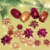 Polyband 20m/5mm m.Rosetten 22tlg.X-MAS