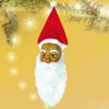 Nikolausmaske mit Bart und M�tze