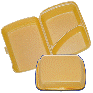 Men�box beige 2-geteilt 250er