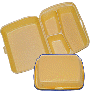 Men�box beige 3-geteilt 250er