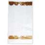 Geb�ckbtl. PP Goldspitze 10x6x28cm 500er