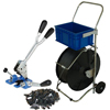 * Spann- und Verschlussger�t * im SET mit Band/ H�lsen und Abrollwagen