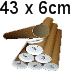 Versandh�lse  430 x 60 x 2mm